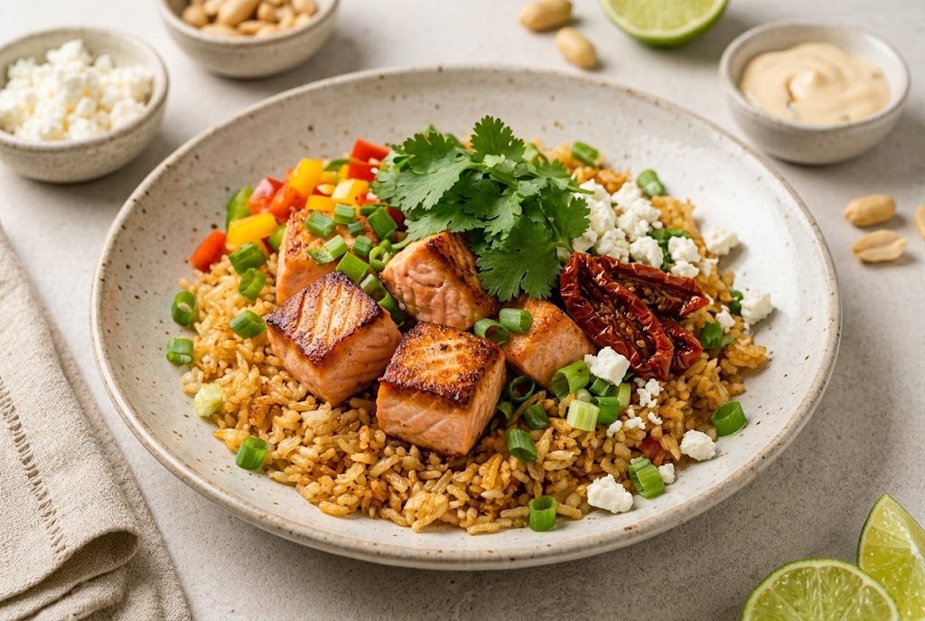 Salmon Rice Bowl