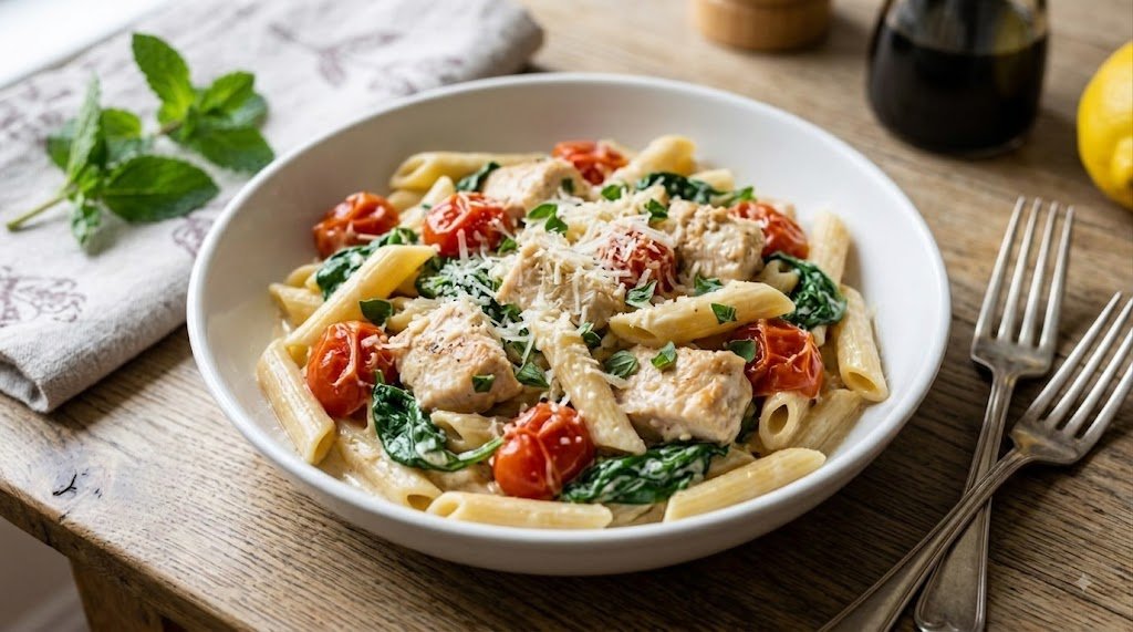 Creamy Garlic Pasta